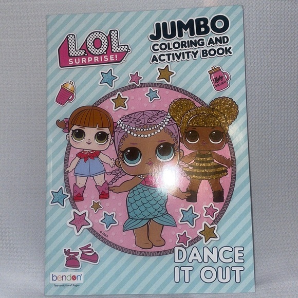 L.O.L. Surprise! Office Lol Surprise Jumbo Coloring Activity Book